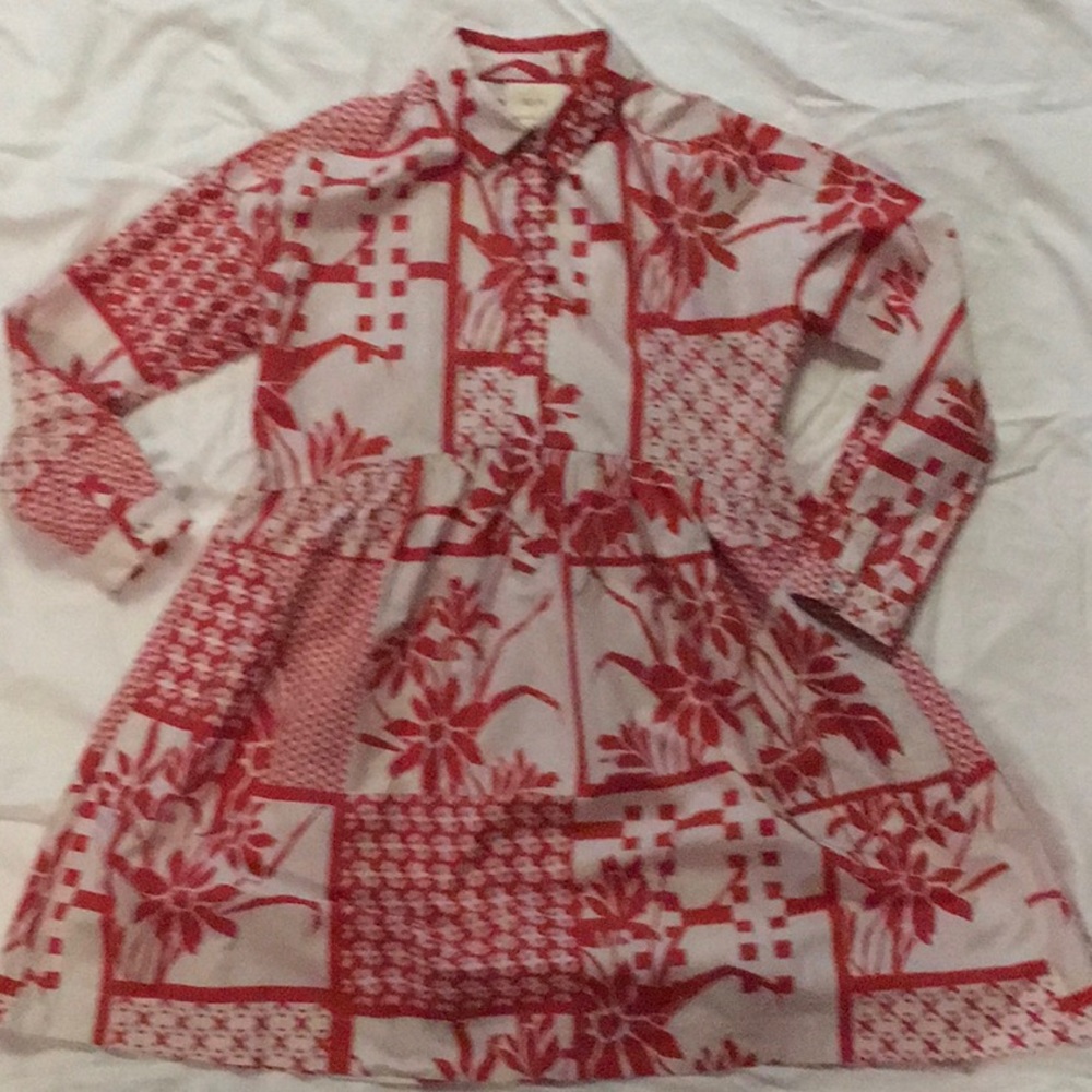 Anthropologie Maeve long sleeve dress